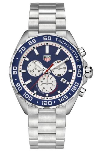 TAG Heuer Formula 1 Chronograph Quartz 43 Stainless Steel / Red Bull / Bracelet